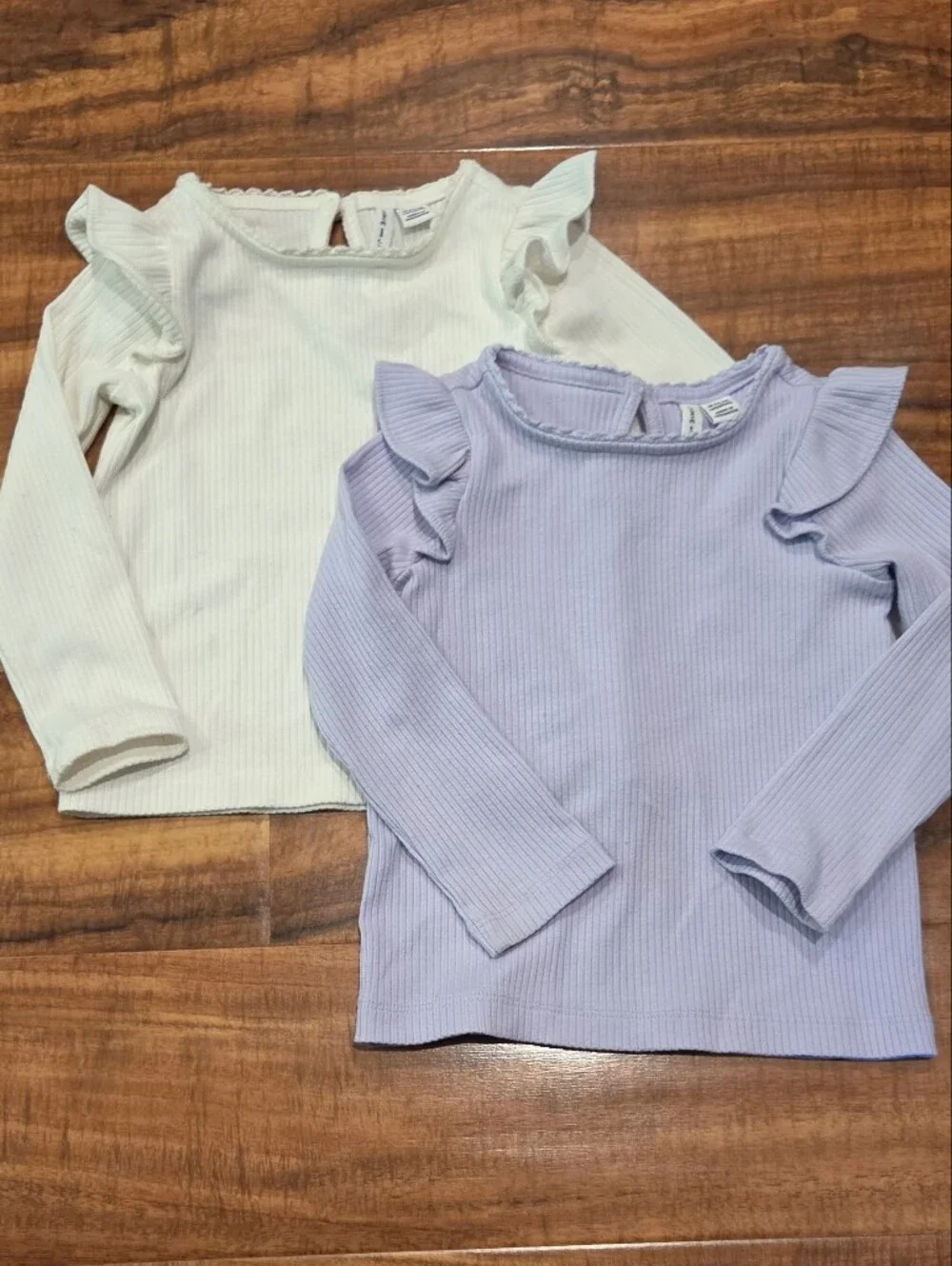 Janie and Jack GUC 18-24 Months Layering Ribbed Top Set (2)